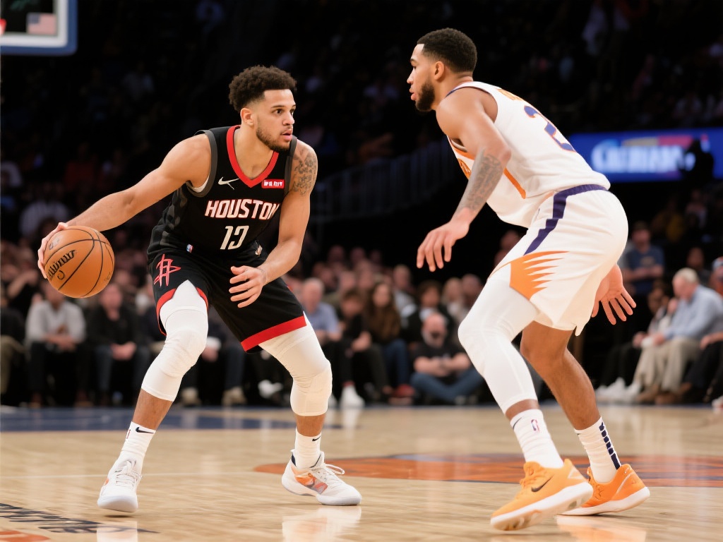 在激烈的篮球赛事中，每一个微妙的攻防瞬间