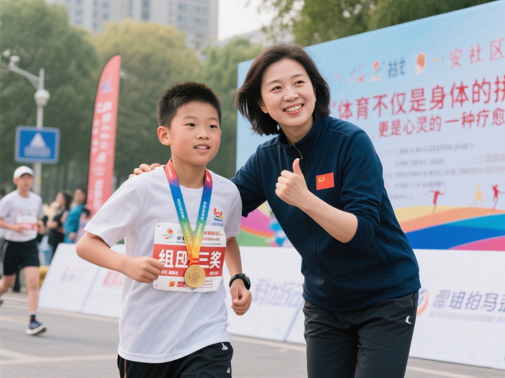 在某社区活动中，有一名少年的故事让安凤珍